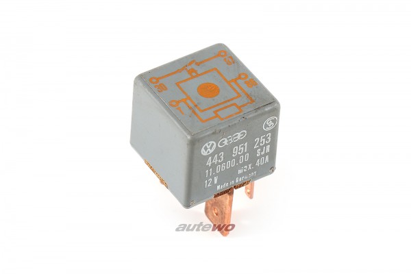 Audi/VW 80/100/A4/A6 Relais 443951253