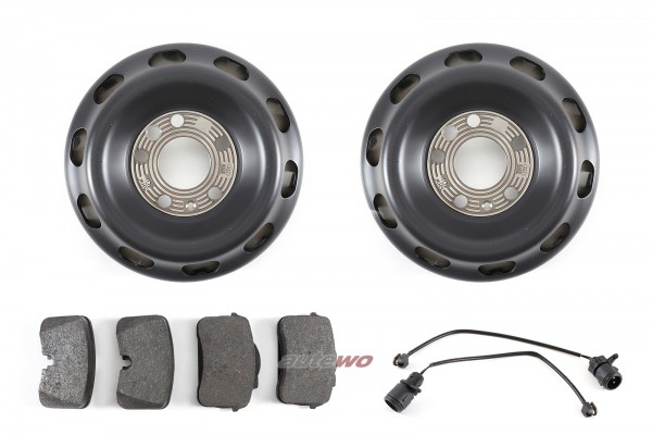441615283S NEU Audi 200 20V 44/V8 D11/S4 C4 original UFO-Bremsscheiben & Beläge