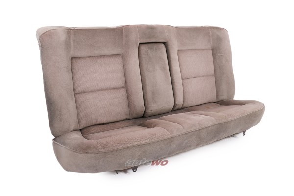 Audi 100/200 Typ 44 Rücksitzbank/Rückbank Velour grau