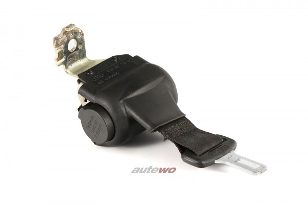Audi 80 B4 Avant automatisch aufrollender Beckengurt Hinten Mitte schwarz 8A9857713A