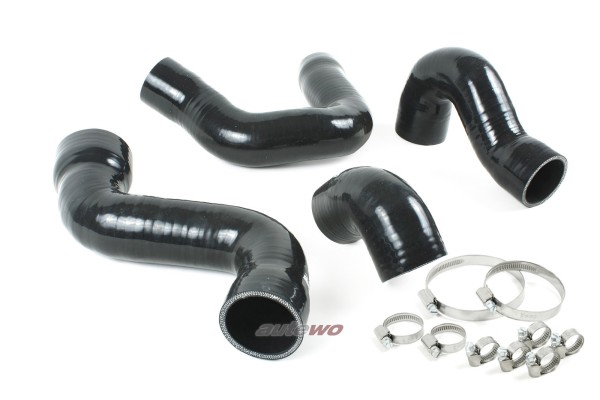 Audi A4 8E 1.8 Turbo 20V Turbo BEX Silikon-Druckschlauchset + Klemmen