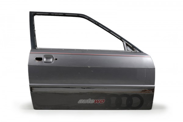 855831052E Audi Coupe Typ 81/85/Urquattro Tür Vorne Rechts Grau