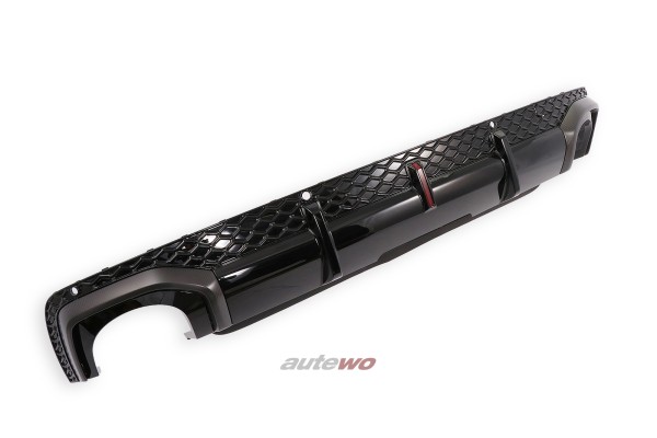 4M8807434L Audi RSQ8 4M original Carbon Diffusor/Heckschürzeneinsatz für AHK