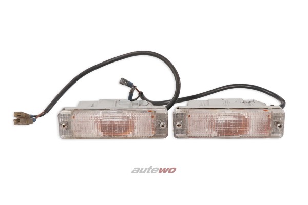 Audi Golf II Blinker Hella Vorne Links & Rechts weiß