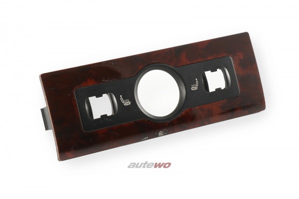 4D0863321D Audi A8/S8 D2 Wurzelholz Zierleiste Sitzheizung Hinten