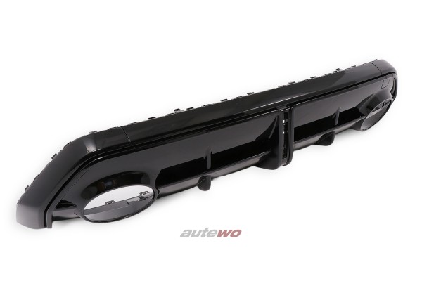 Audi RS3 8Y Facelift original Diffusor/Spoiler Heckstoßstange schwarz glänzend