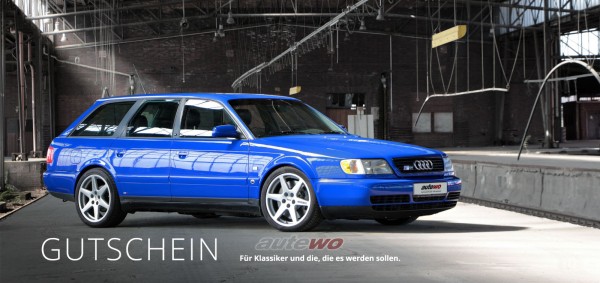 autewo-Geschenkgutschein 25 Euro Motiv S6 C4 als Geschenkkarte