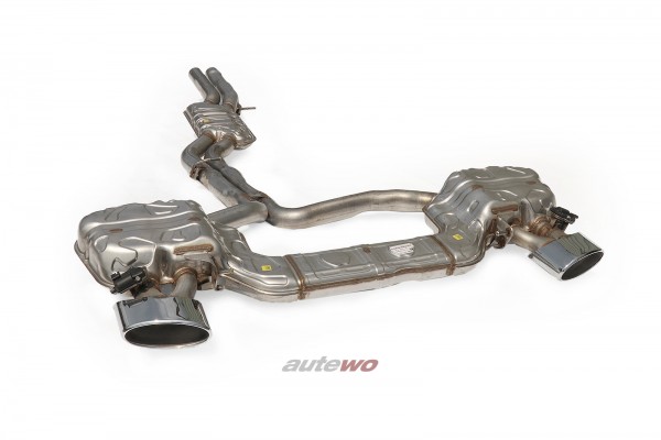 4K0253181CC NEU Audi RS6/RS7 C8/4K 4.0l 8 Zylinder Klappen-Abgasanlage silber