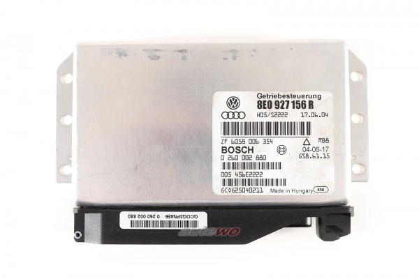 8E0927156R 0 260 002 880 Audi A4 8E 2.5l TDI Steuergerät Automatik-Getriebe GBG
