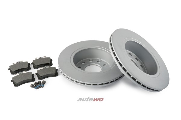 Bremsscheiben 269x20mm + Beläge für Audi Urquattro/S4/S6 C4/V8 D11 Hinten