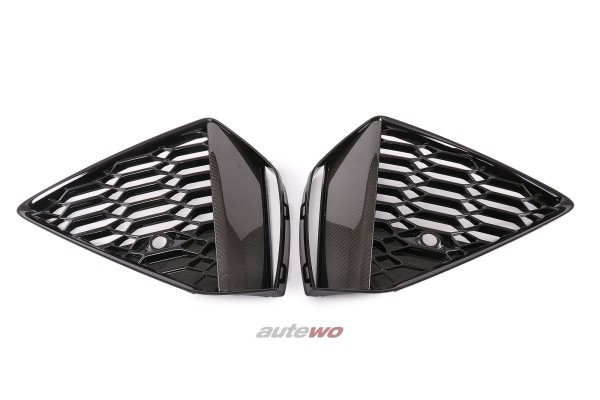 4K8807647H/648H Audi RS6/RS7 C8/4K Carbon Luftführungsgitter Stoßstange