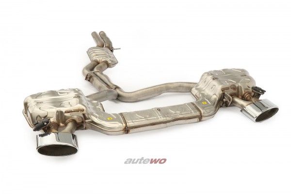 4K0253181CC NEU Audi RS6 C8/5G Avant 4.0l V8 Klappen-Abgasanlage silber