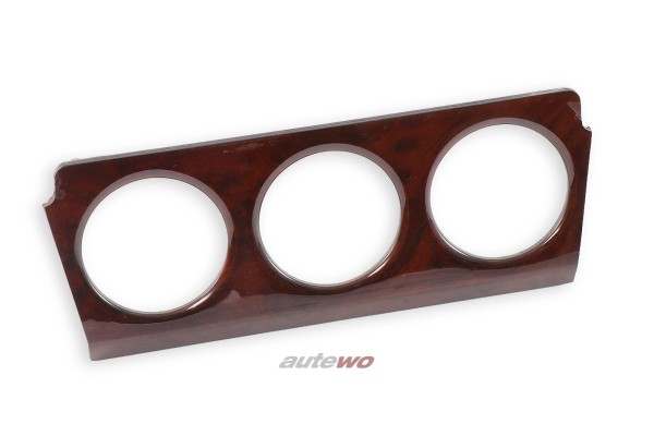 8A1863321B Audi 80/Coupe/Cabrio 89/B4/RS2 Blende Zusatzinstrumente Wurzelholz