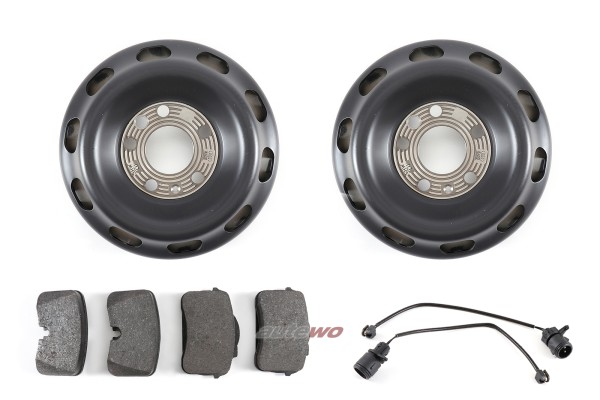441615283S NEU Audi 200 20V 44/V8 D11/S4 C4 original UFO-Bremsscheiben & Beläge