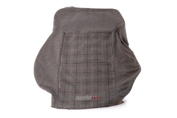 Audi 100/200 Typ 44 Lehnensitzbezug Sportsitz Karo Tweed grau
