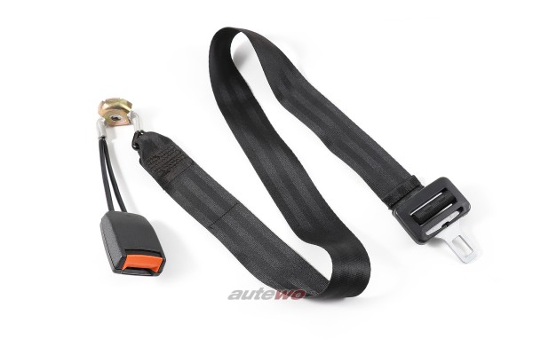 Audi 100/200 Typ 44 Beckengurt Hinten schwarz 443857713A