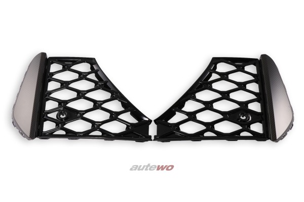 4M8807061G/4M8807062F Audi RSQ8 4M original Carbon Gitter Stoßstange