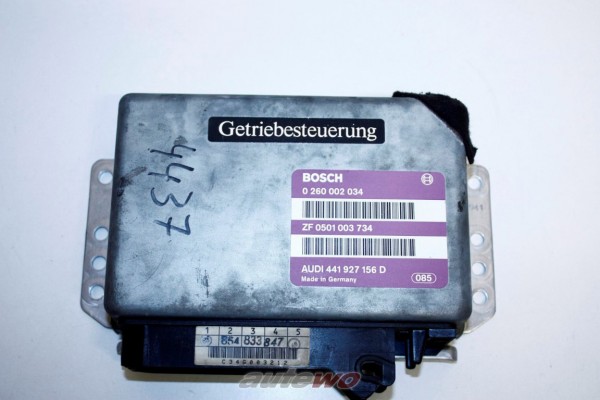 441927156G/GA/E 441927156D Audi V8 D11 3.6l Getriebe-Steuergerät AKD Automatik