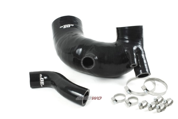 Audi S2 Coupe Typ 89 2.2l 20V Turbo 3B Silikon-Druckschlauchset + Klemmen