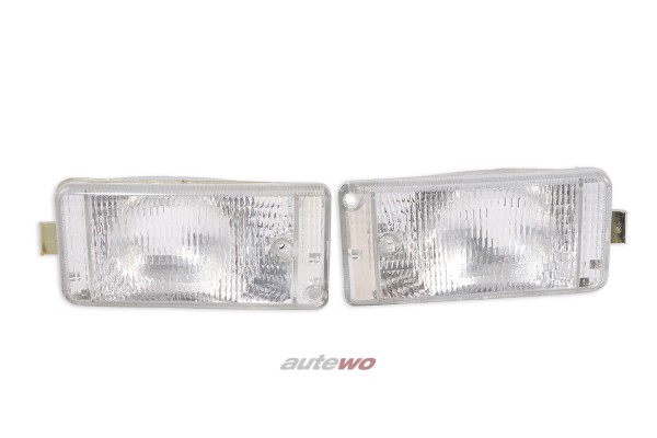 Audi 90/Coupe Typ 81/85/B2 Blinker Vorne Links & Rechts weiß