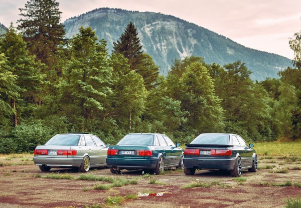 Postkarte Audi 5 Zylinder 20V Turbo Freunde