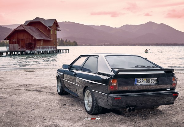 Postkarte Audi Urquattro 10V Turbo