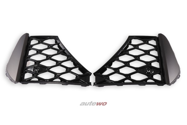 4M8807061G/4M8807062F Audi RSQ8 4M original Carbon Gitter Stoßstange
