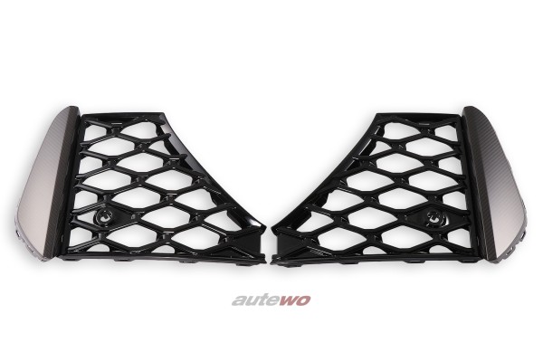 4M8807061G/4M8807062F Audi RSQ8 4M original Carbon Gitter Stoßstange