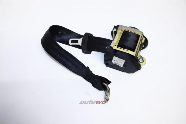 Audi A8 D2 Sicherheitsgurt + Gurtstraffer Hinten Mitte schwarz 4D0857807