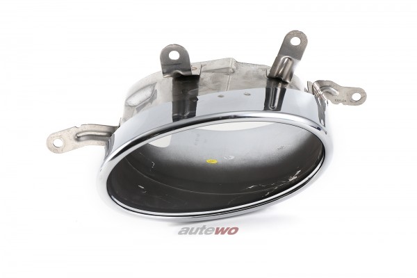 4M8253826A NEU Audi RSQ8 4M 4.0l TFSI Endrohrblende Rechts Silber