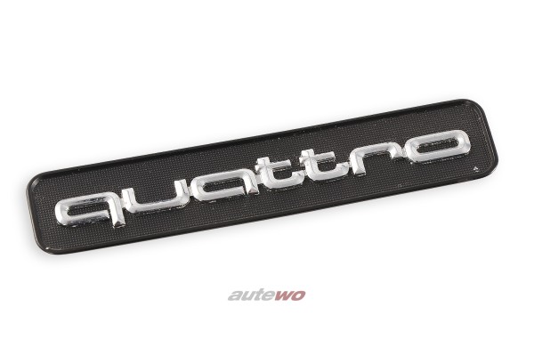893853682A Audi 80/90/Coupe Typ 89/B4 quattro Schriftzug/Emblem Armaturenbrett