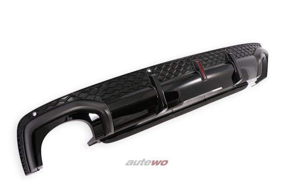4M8807434L Audi RSQ8 4M original Carbon Diffusor/Heckschürzeneinsatz für AHK