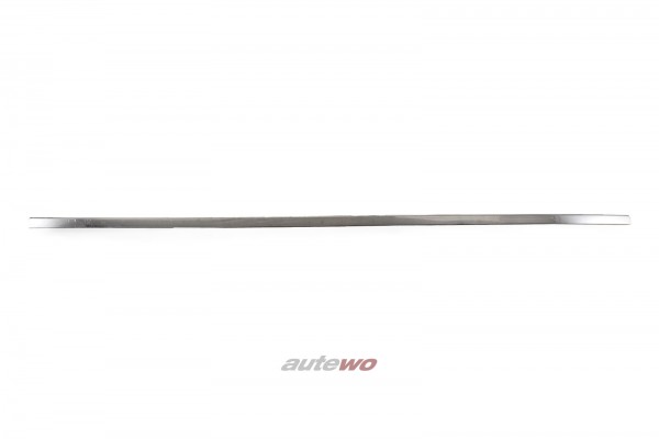 811853941 Audi 80 Typ 81 Zierleiste für Abschlussblech Hinten Mitte Edelstahl